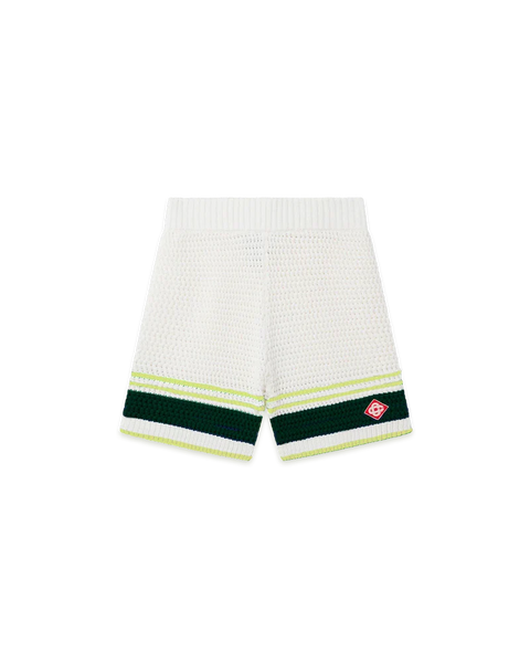 TENNIS CROCHET SHORTS - Casablanca (2)