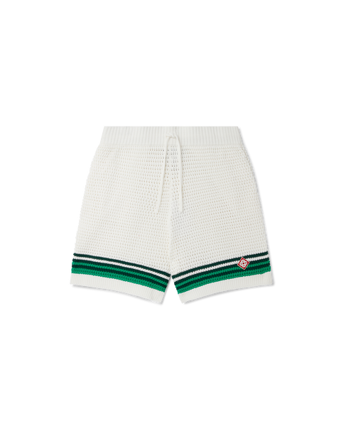 Tennis Crochet Shorts - Casablanca