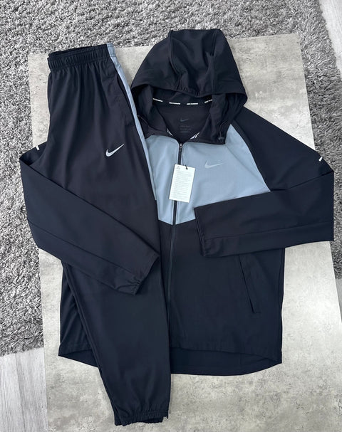 Ensemble Survêtement Nike 2 Pièces — Noir & Gris Bleuté