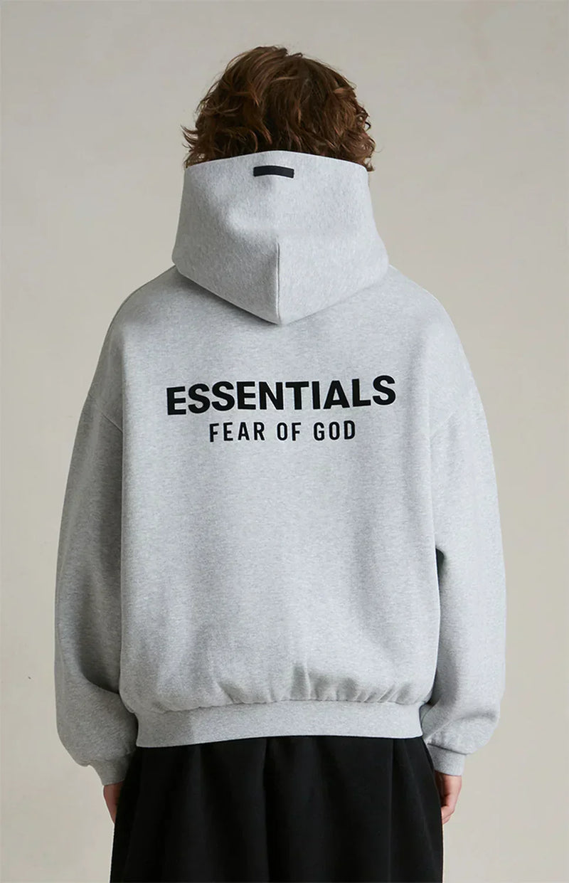 Fear Of God Essentials Gris Clair – vue 3
