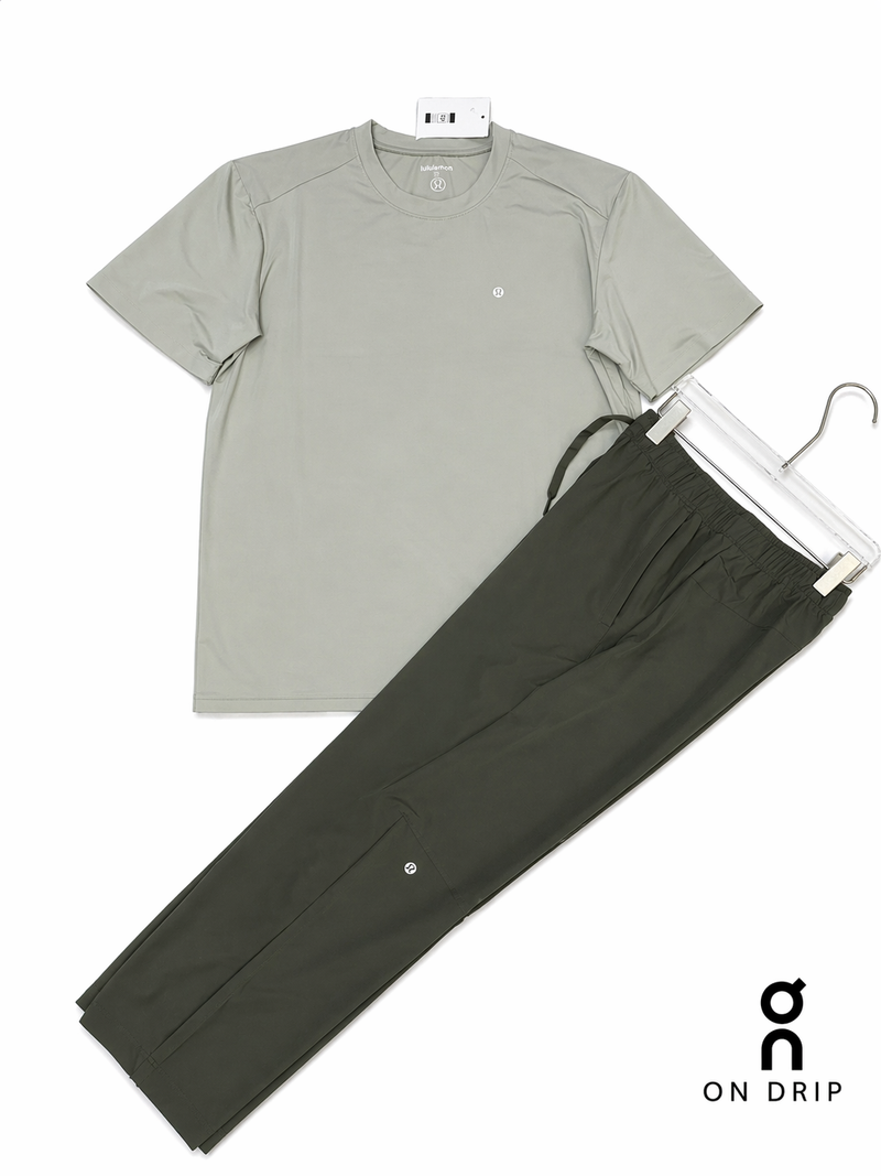 Remix ensemble Lululemon vert – vue 1