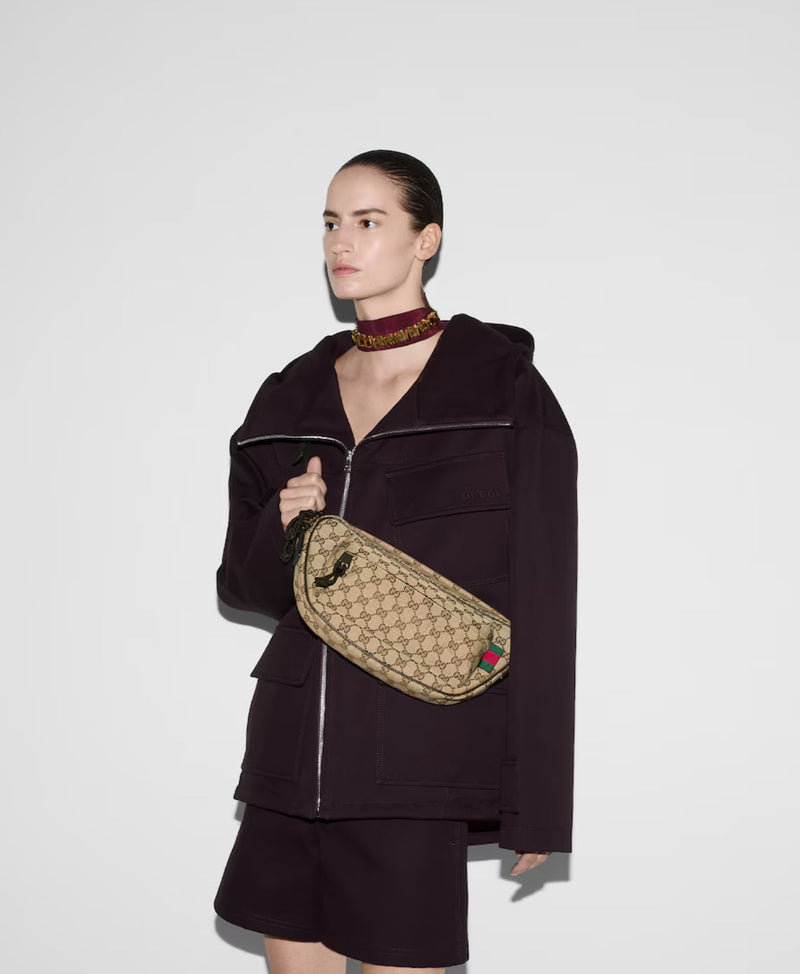 Sac à bandoulière en toile GG grand format - #2 – vue 4