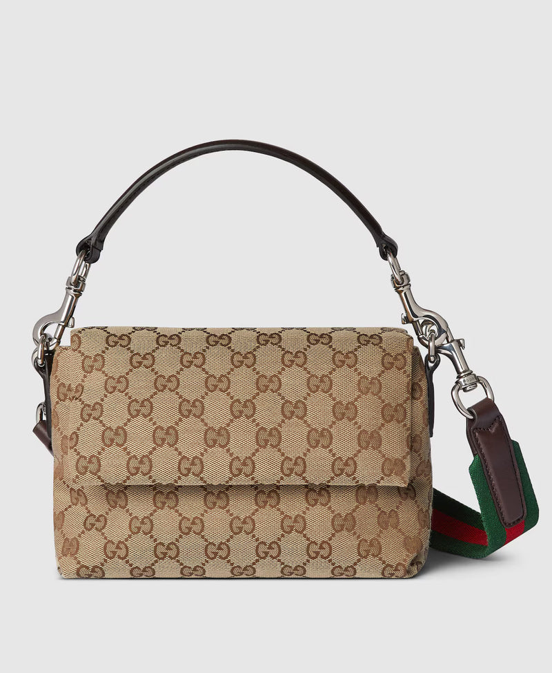 Sac à bandoulière en toile GG petit format - #2 – vue 1