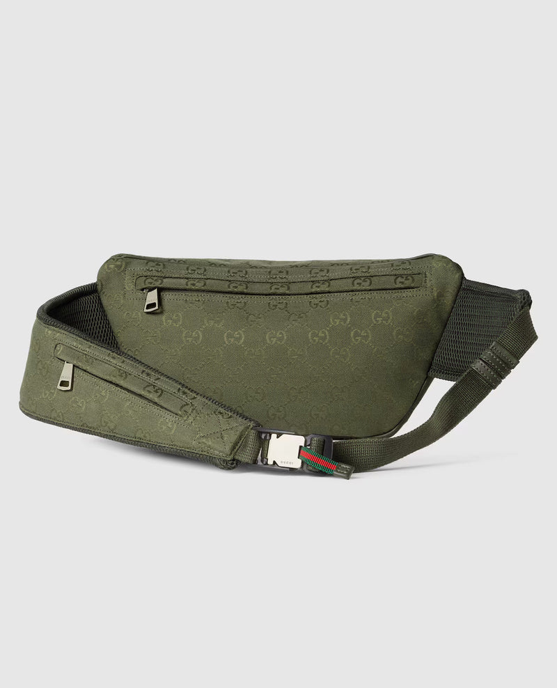 Sac ceinture en toile GG grand format – vue 4