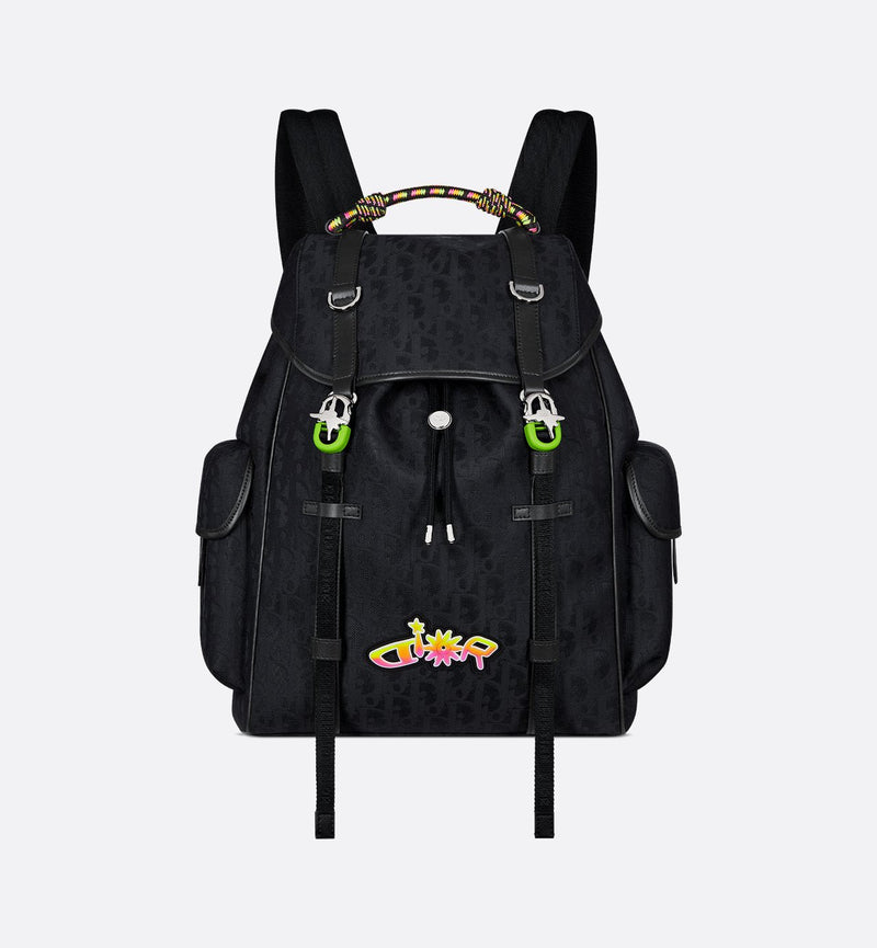 Sac à dos à rabat Dior Hit The Road DIOR AND LEWIS HAMILTON – vue 1