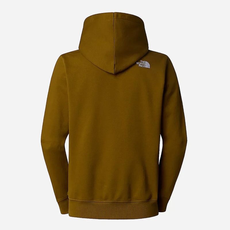Sweat à capuche North Face Marron – vue 3