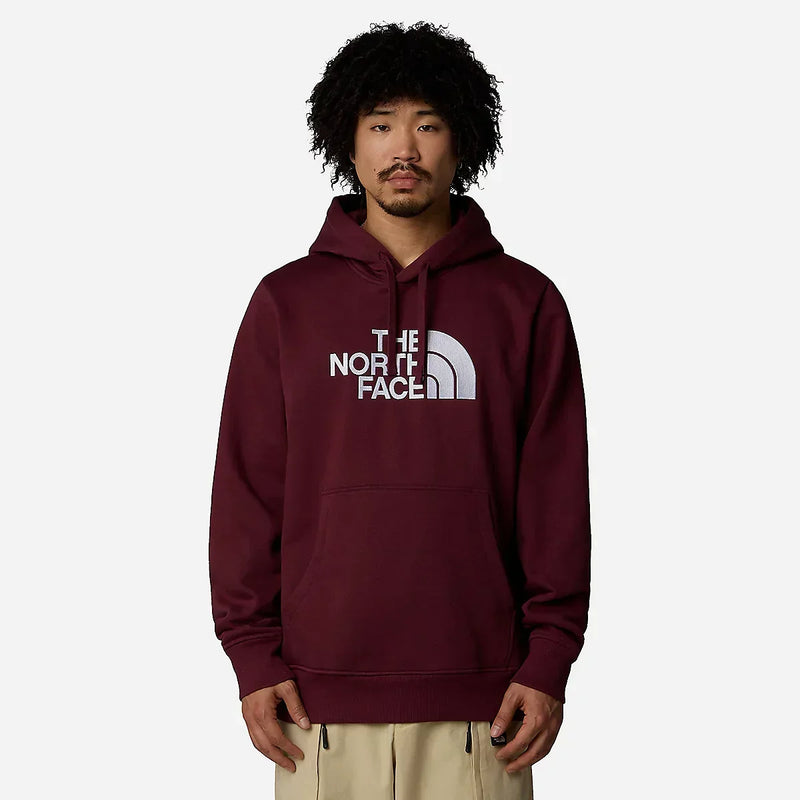Sweat à capuche North Face Bordeaux – vue 2