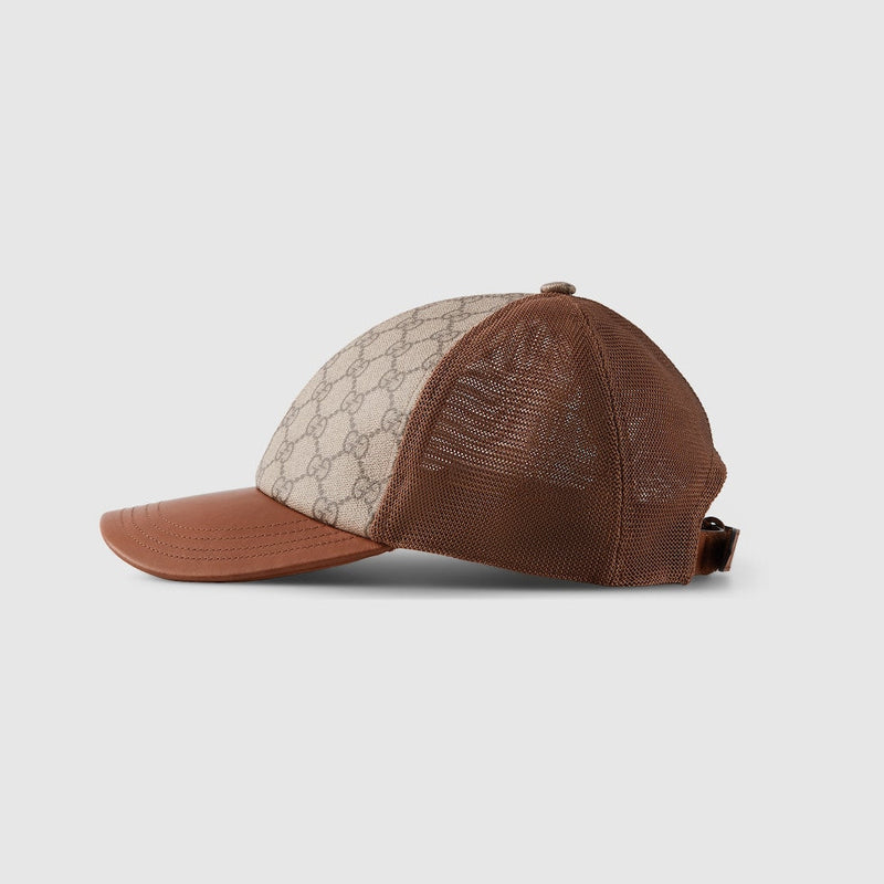 CASQUETTE EN TOILE GG MONOGRAM maron – vue 2