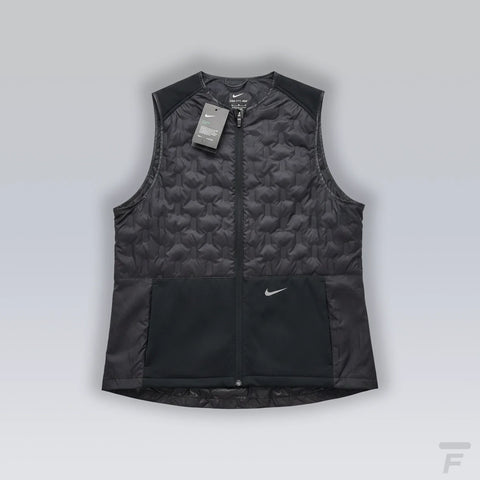 Veste Sans Manche Running Therma Fit Noir
