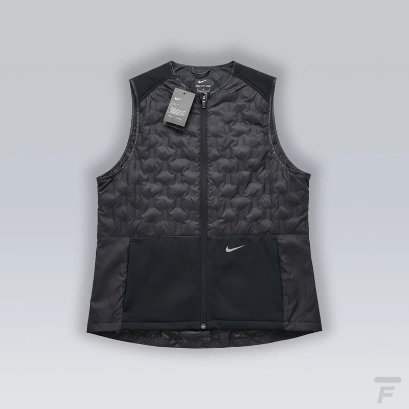 Veste Sans Manche Running Therma Fit Noir – vue 1