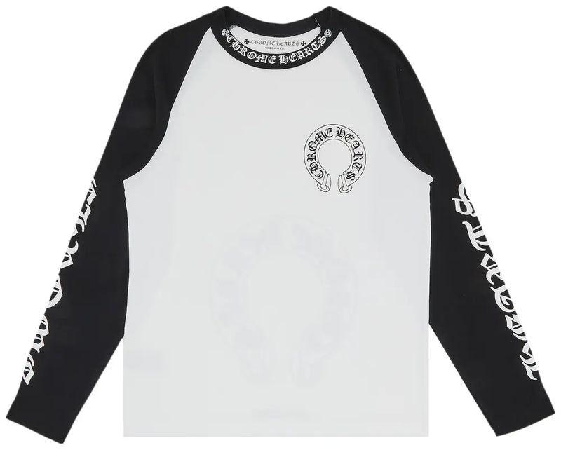 T-Shirt Manche Longue Chrome Heart Noir – vue 1