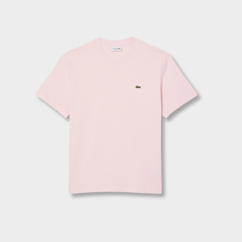 Ensemble short/t-shirt Lacoste Rose – vue 2