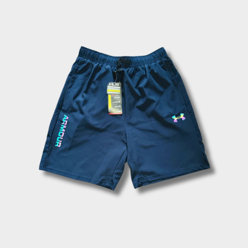 Ensemble short/t-shirt Under Fluo Bleu – vue 3
