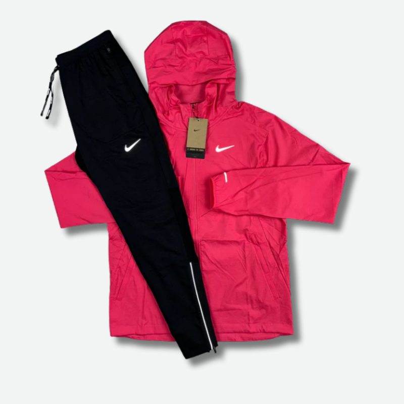 Ensemble survêtement running Rouge – vue 1