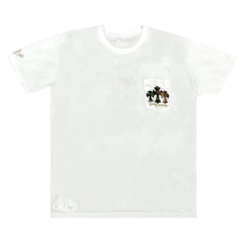 T-Shirt Chrome Heart Blanc – vue 1