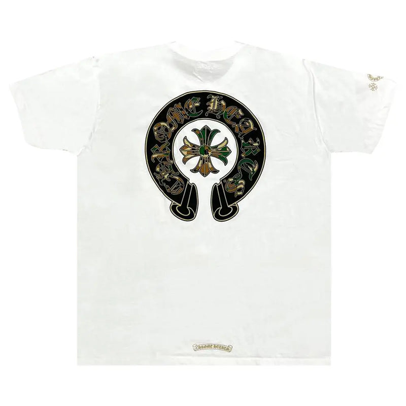 T-Shirt Chrome Heart Blanc – vue 2
