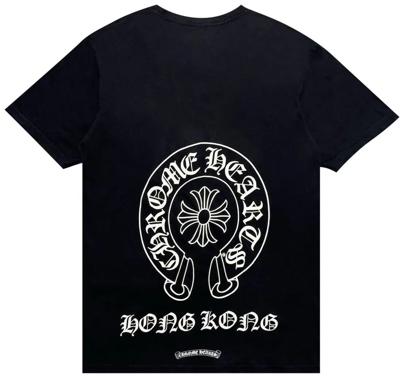 T-Shirt Chrome Heart Noir – vue 2