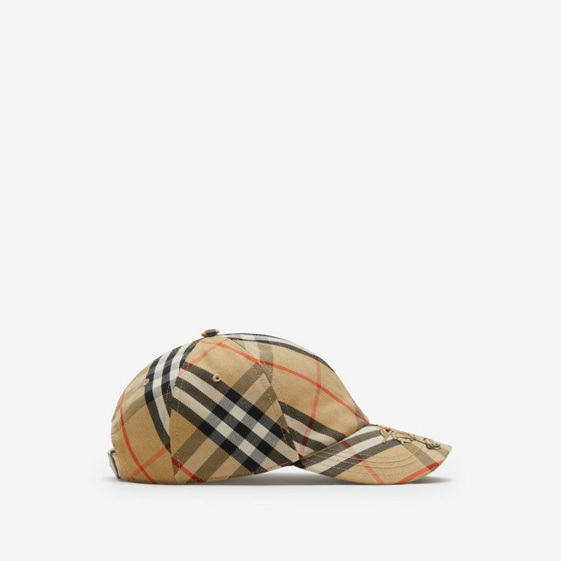 Casquette de baseball en coton mélangé Check EKD – vue 3