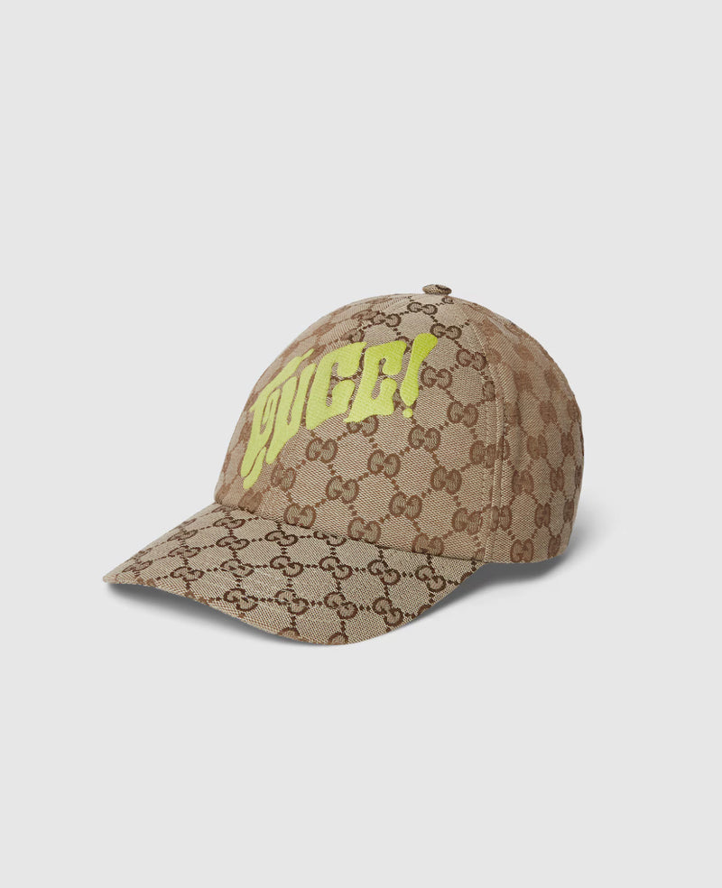 Casquette de baseball en toile GG avec imprimé – vue 1