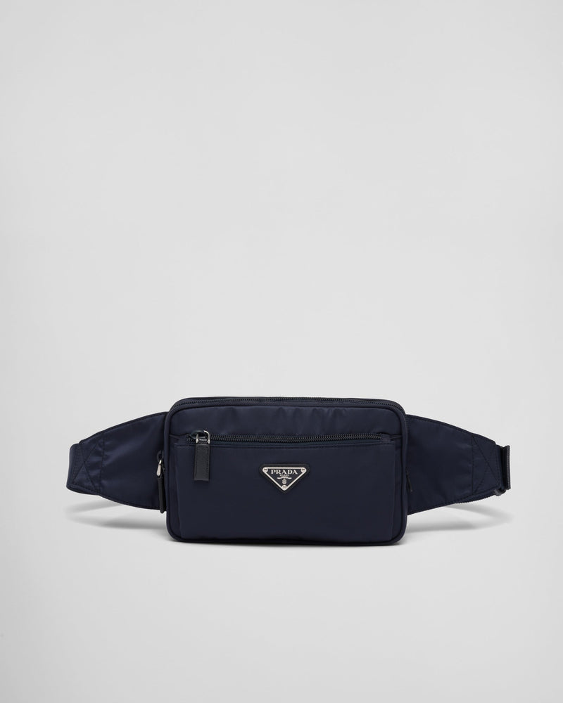 Sac banane en Re-Nylon et cuir Saffiano – vue 1