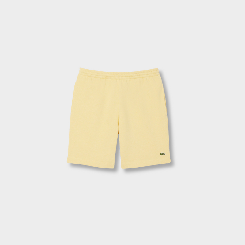 Ensemble short/t-shirt Lacoste Jaune – vue 3