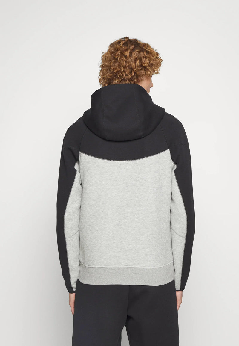 Nike Nouveau Tech Fleece Zippé Noir Et Gris – vue 4