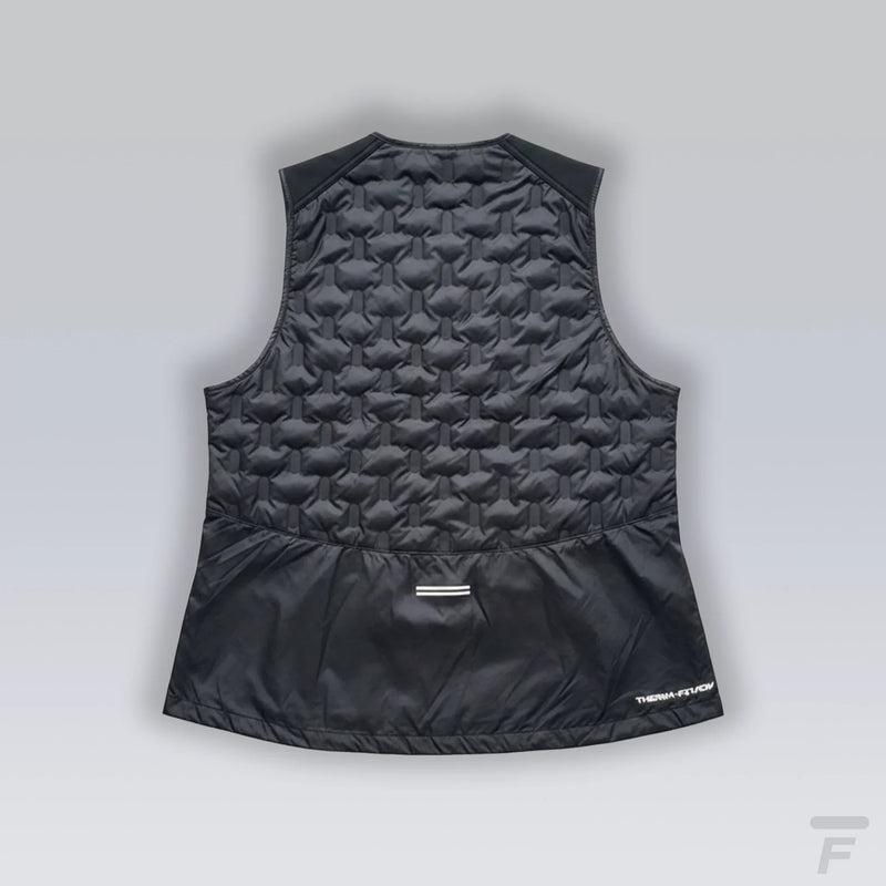 Veste Sans Manche Running Therma Fit Noir – vue 2