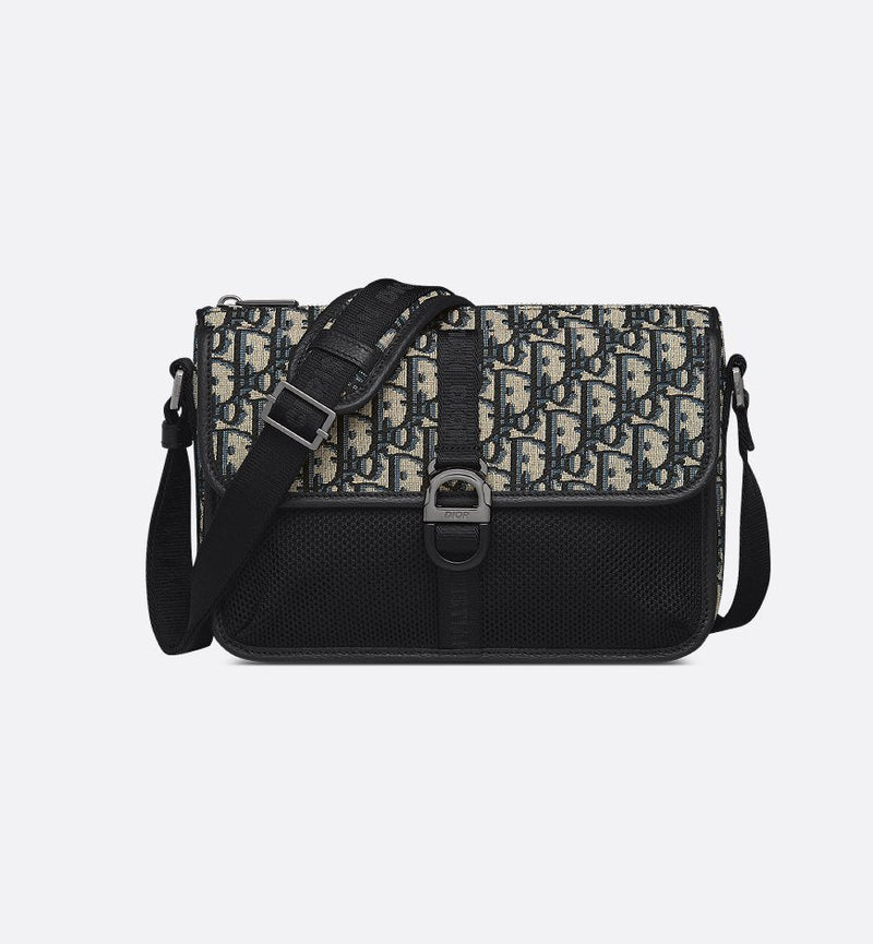 Sac bandoulière Dior 8 Noir et Beige – vue 1