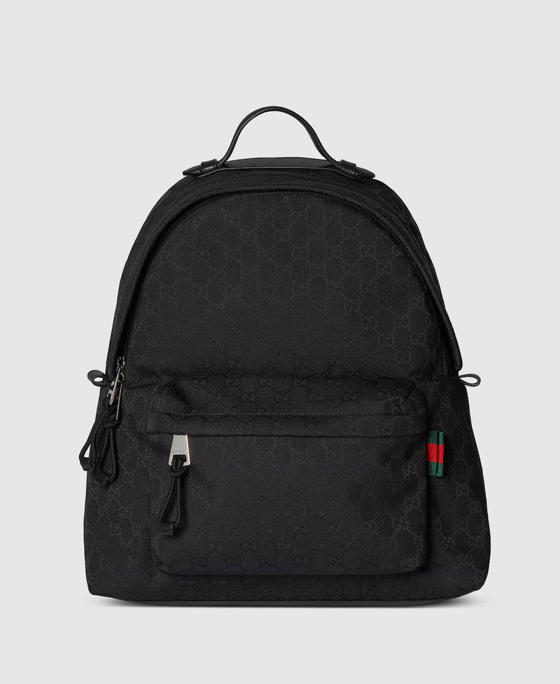 Sac à dos en toile GG moyen format - #1 – vue 1