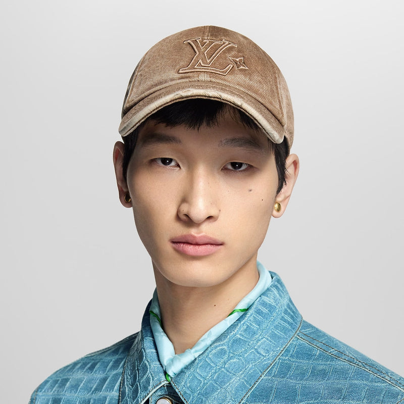 Casquette LV Denim Washed – vue 2