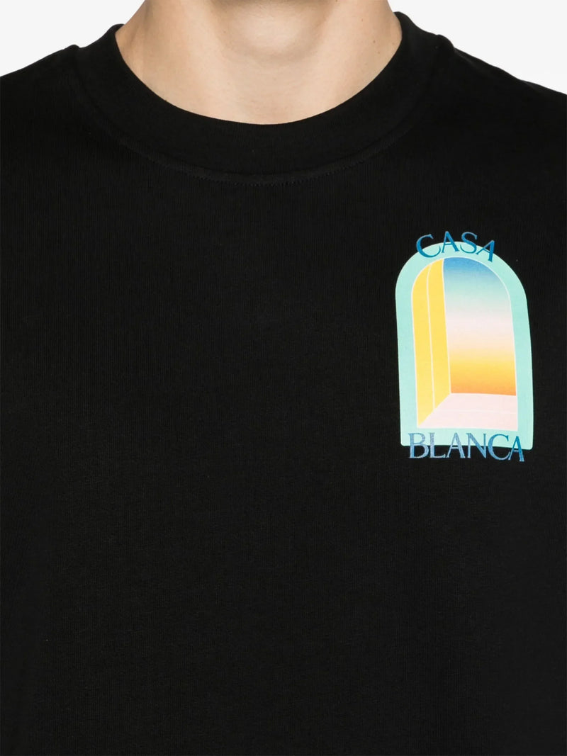 T-Shirt Casablanca L'arche De Nuit – vue 2