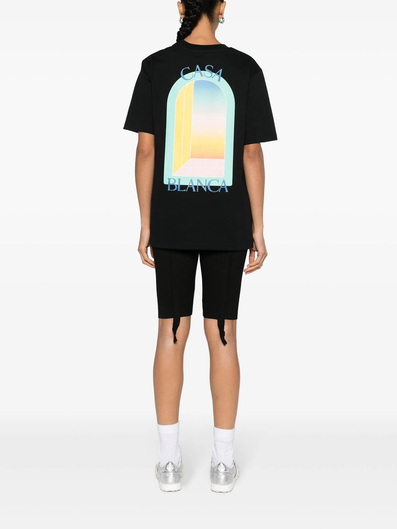 T-Shirt Casablanca L'arche De Nuit – vue 4