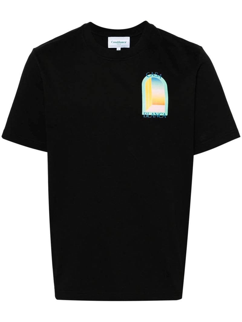 T-Shirt Casablanca L'arche De Nuit – vue 1
