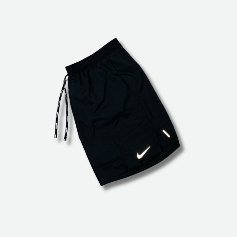 Ensemble short/t-shirt running Noir – vue 3