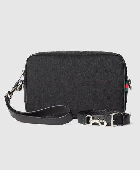 Sac à bandoulière en toile GG petit format - #3