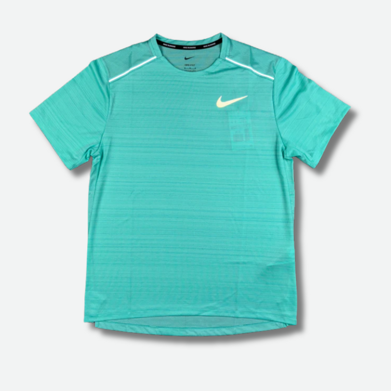 Ensemble short/t-shirt running Bleu turquoise – vue 3