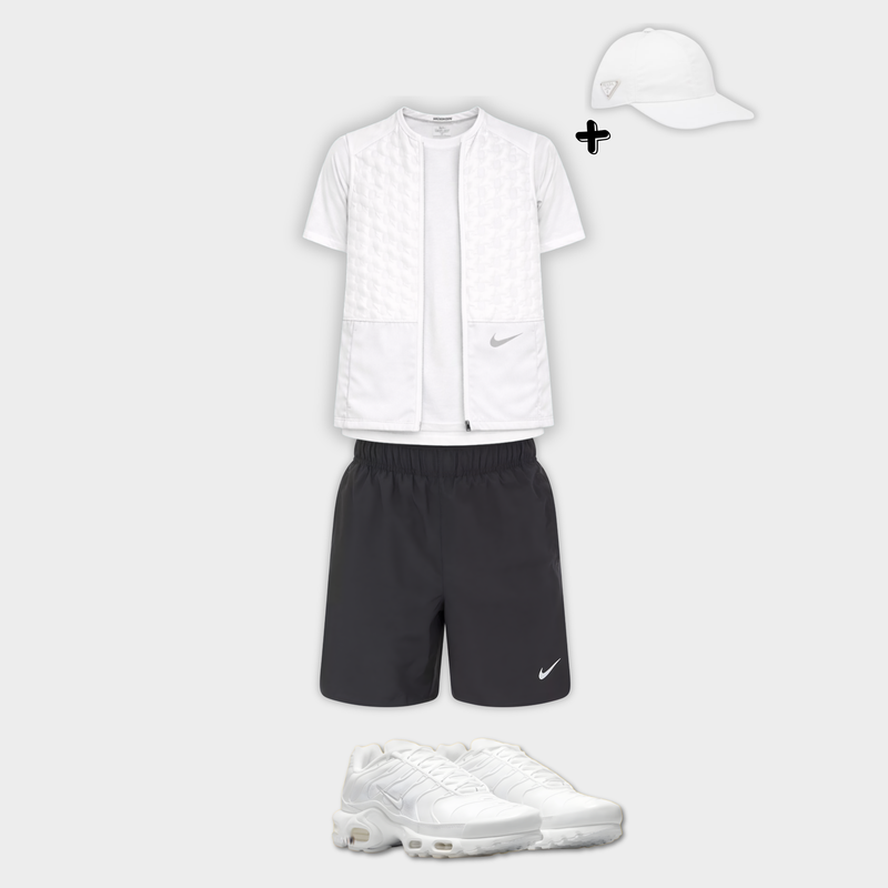 Outfit Therma Fit Blanc + Casquette Offerte – vue 2