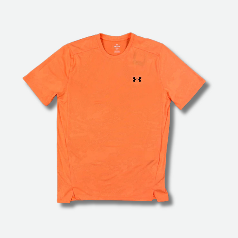 Ensemble short/t-shirt Under Armour orange – vue 2