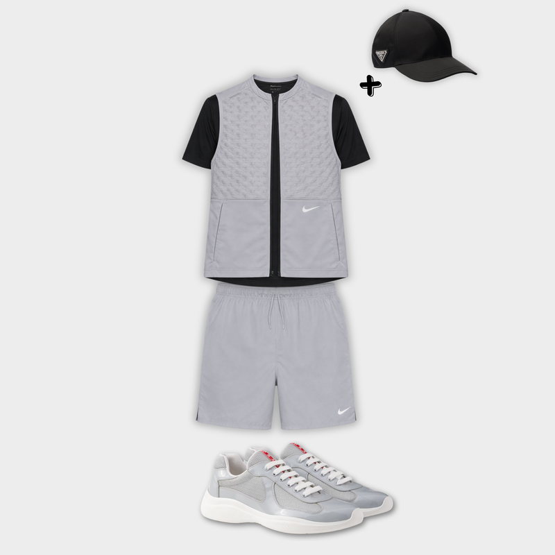 Outfit Therma Fit Gris + Casquette Offerte – vue 2