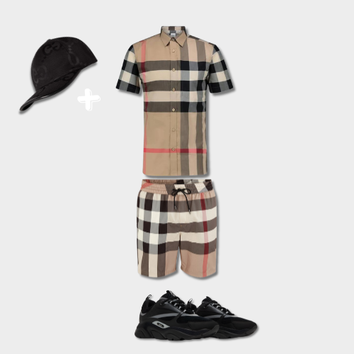 Outfit Chemise Burberry + Casquette Offerte – vue 2