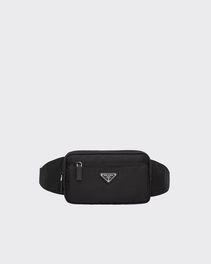 Sac banane en Re-Nylon et cuir Saffiano – vue 1
