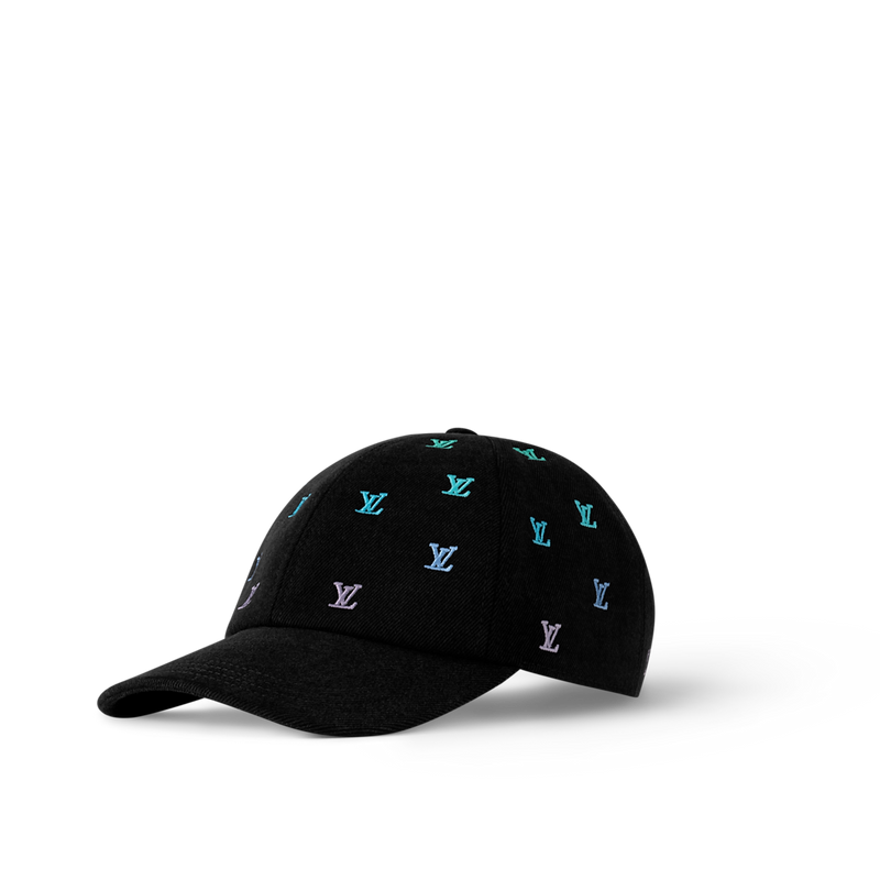 Casquette LV Blason Shading Denim – vue 3