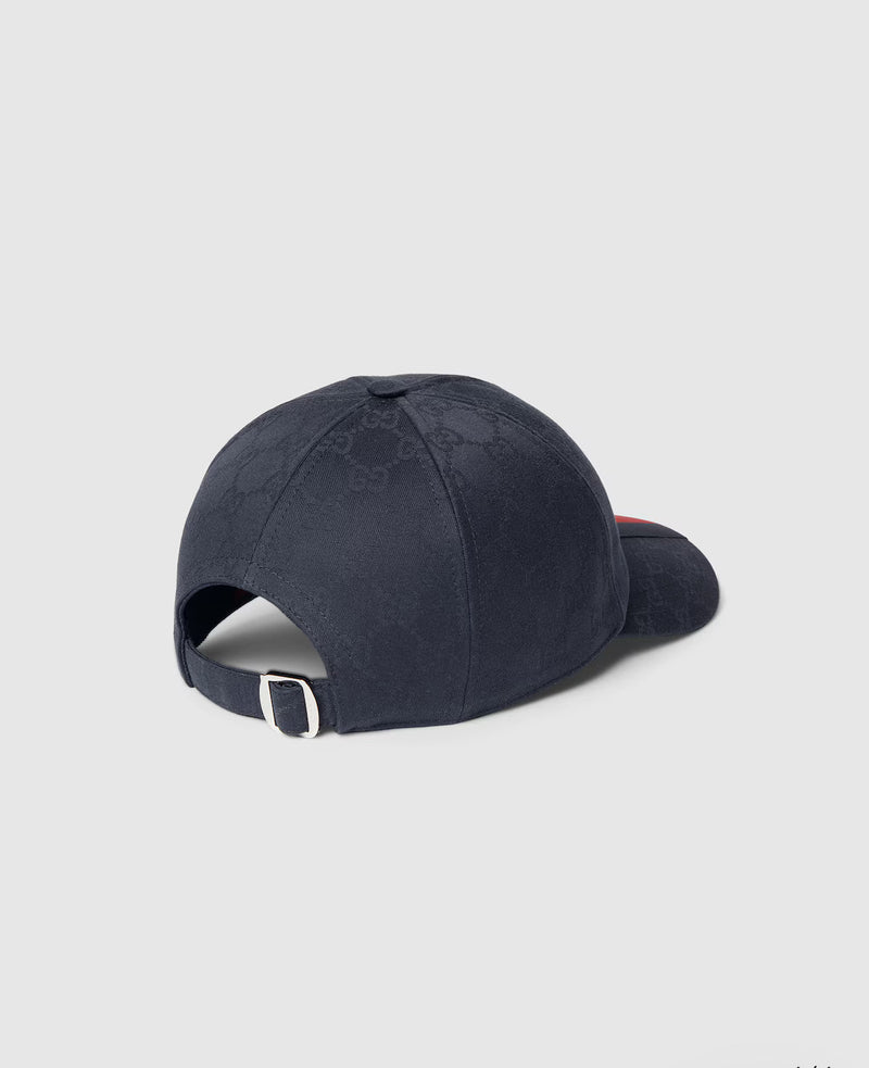 Casquette en coton GG avec bande Web – vue 4