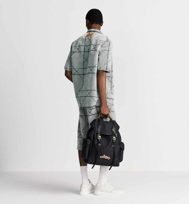 Sac à dos à rabat Dior Hit The Road DIOR AND LEWIS HAMILTON – vue 3