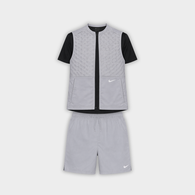Ensemble Therma Fit Gris – vue 1
