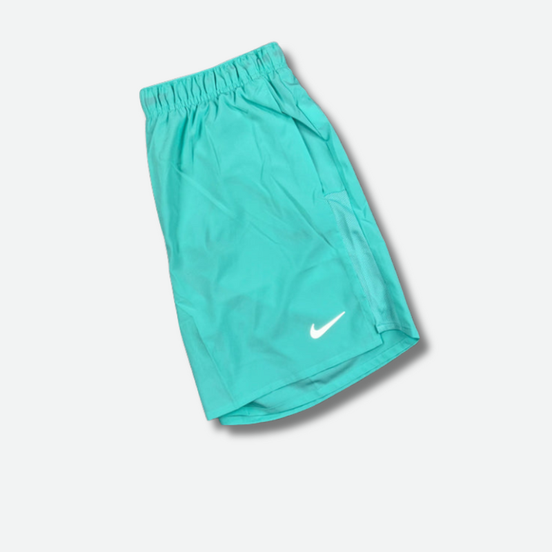 Ensemble short/t-shirt running Bleu turquoise – vue 2
