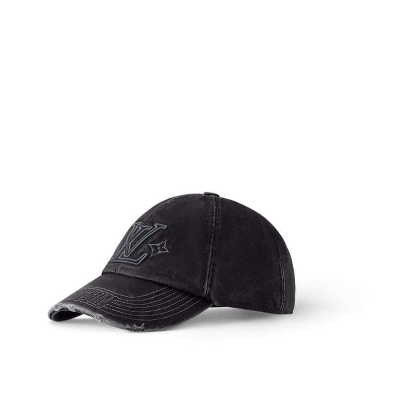 Casquette LV Denim Washed – vue 3