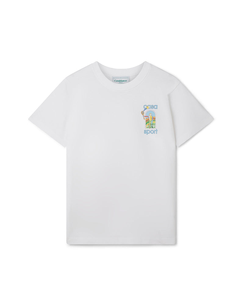 T-Shirt Casablanca Afro Cubism Tennis Club – vue 1