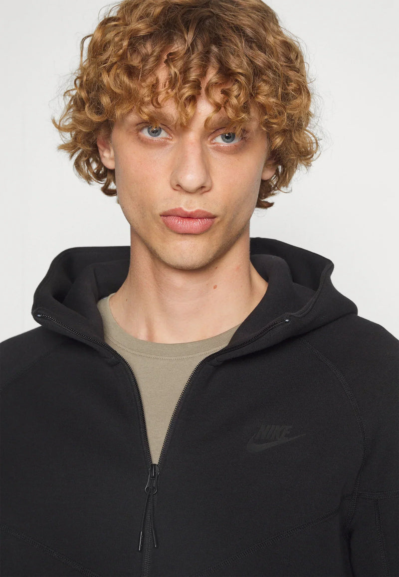 Nike Nouveau Tech Fleece Zippé Noir – vue 2