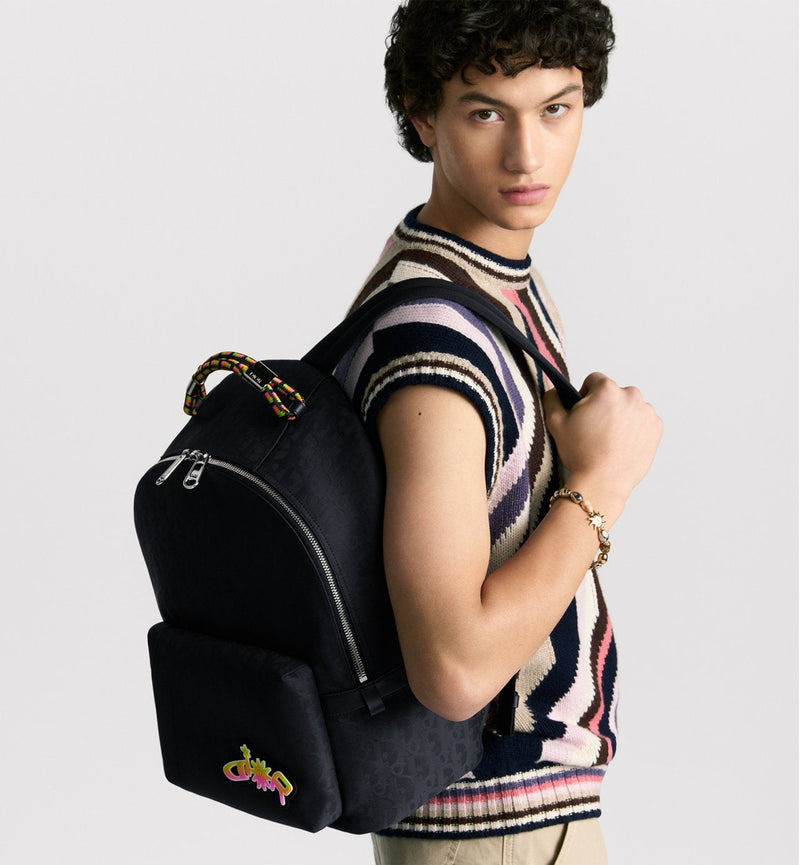 Sac à dos zippé DIOR AND LEWIS HAMILTON – vue 2